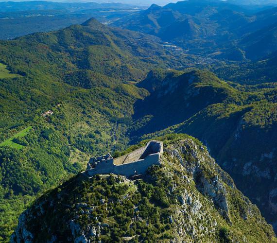 Château de Montségur en Ariège