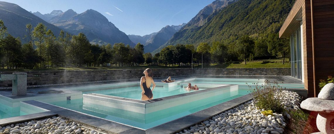 Détente en eau thermale à Balnéa - Génos-Loudenvielle - Hautes-Pyrénées