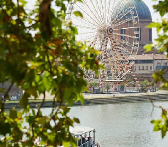 La grande roue de Toulouse Plages