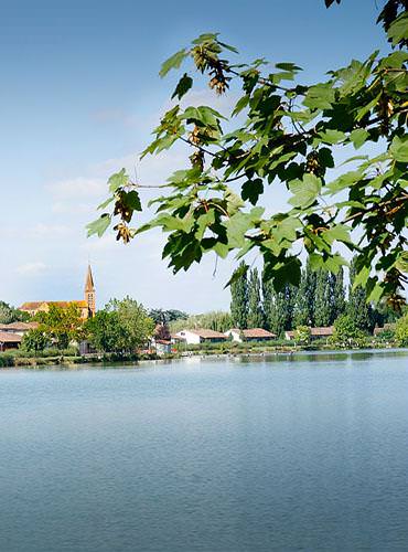 Lac de Samatan © Collection Tourisme Gers Lac de Samatan