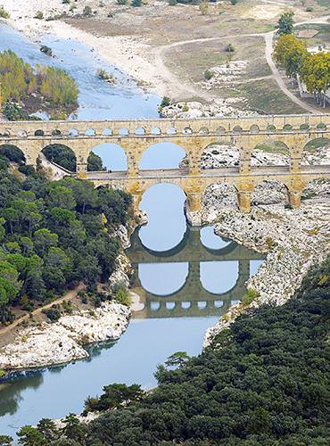 Le Pont du Gard, ©A. Colombaud Le Pont du Gard