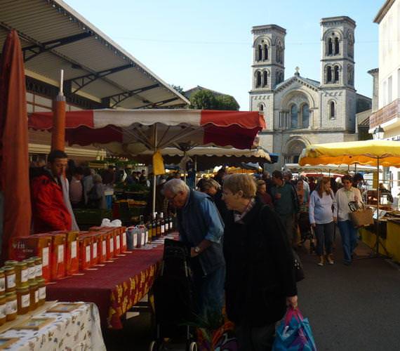 Marché de Ganges © H.Cadeau