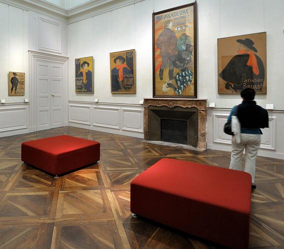 Salle du Musée Toulouse-Lautrec