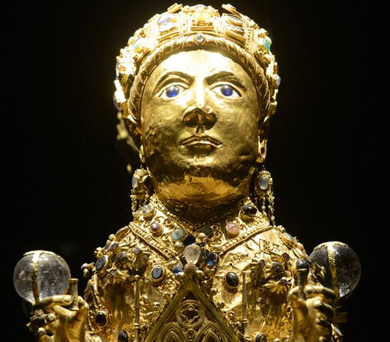 Statue en or de Sainte Foy © Patrice Thébault / CRTL Occitanie