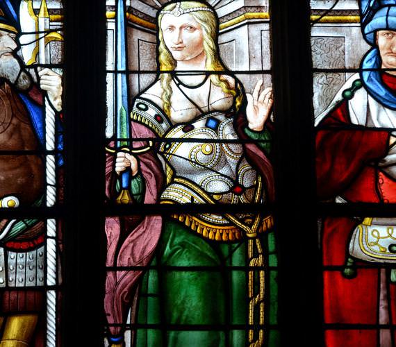 Vitraux de la cathédrale Sainte Marie © Patrice Thébault / CRTL Occitanie