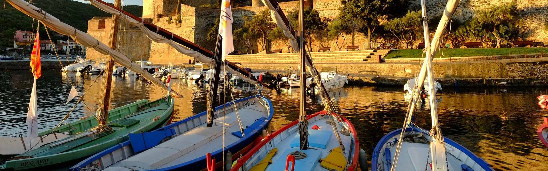 Collioure - Barques catalanes © H.Argence- OT Collioure