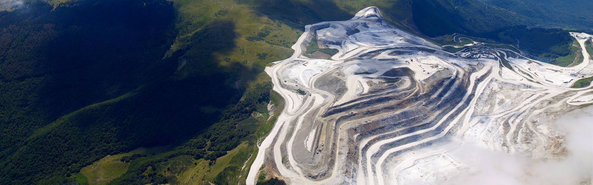 Carrière de talc en Ariège