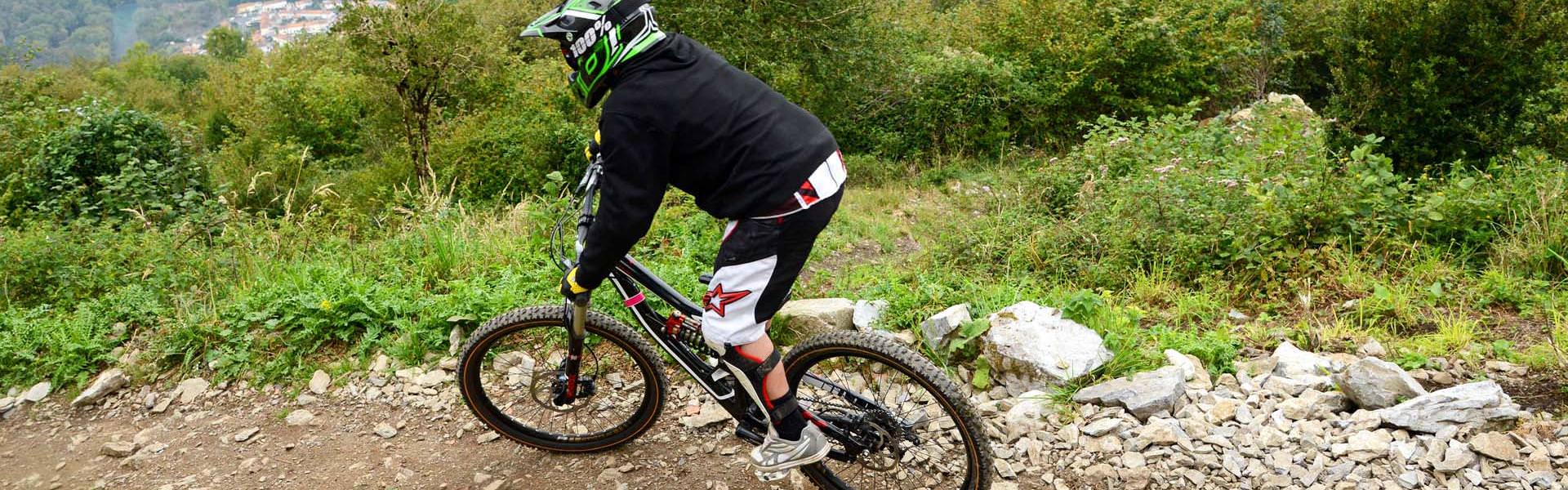 Decente en VTT au Pic du Jer à Lourdes