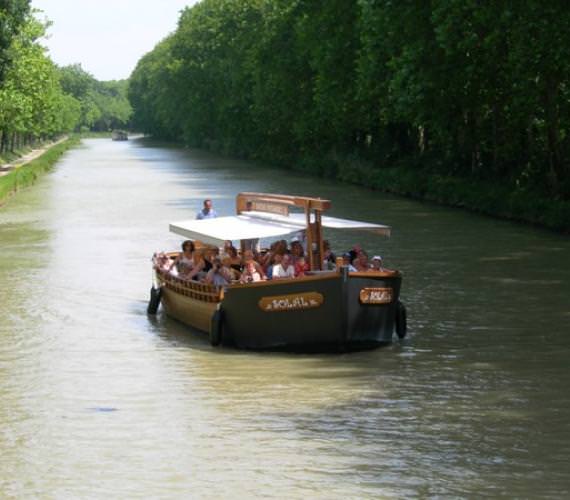 Bateau - Canal du Midi - Occitanie © Le Solal