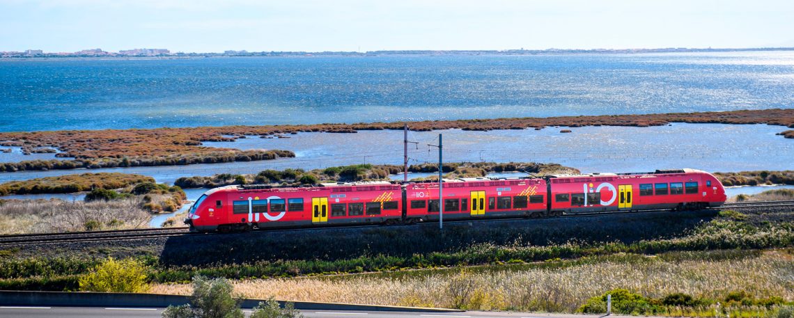 Train lIO - Occitanie © Région Occitanie