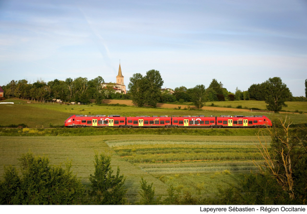 Train liO Occitanie © Région Occitanie / S.Lapeyre