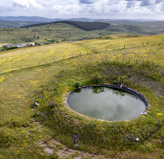 Causse Méjean -Lavogne © Benoît Colomb / CRTL Occitanie