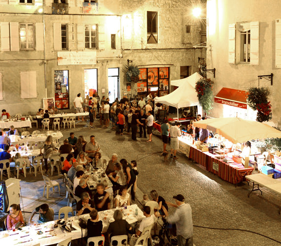 Marché de nuit © Patrice Thébault / CRTL Occitanie