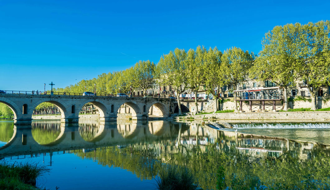 Sommières, le Vidourle © Eco-passeurs