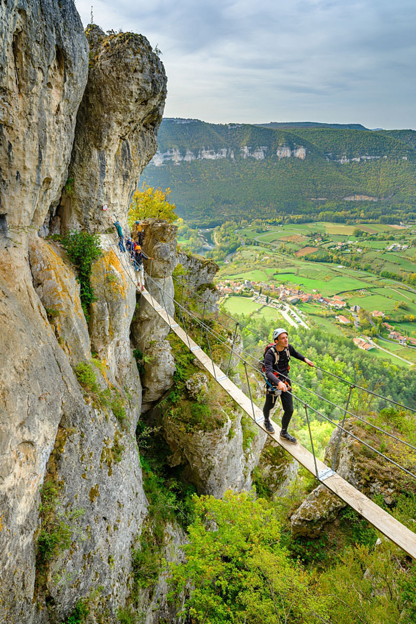 Via ferrata © Remi Flament / CRTL Occitanie