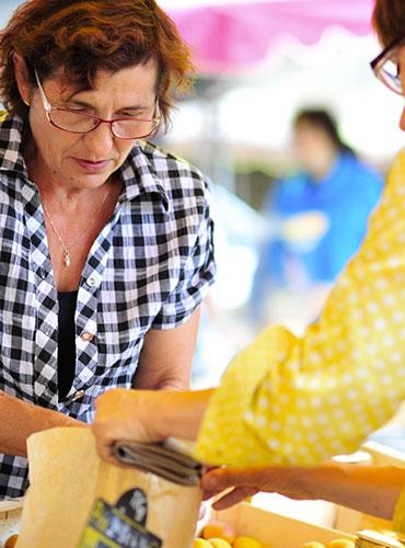 Au marché de Cahors