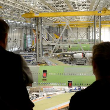 Visite d'Airbus à Toulouse, Master Films / F.Lancelot Le ciel et l'espace