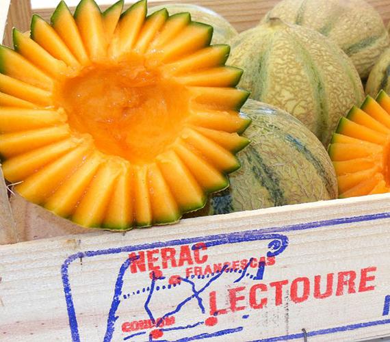 Sur les étals du marché