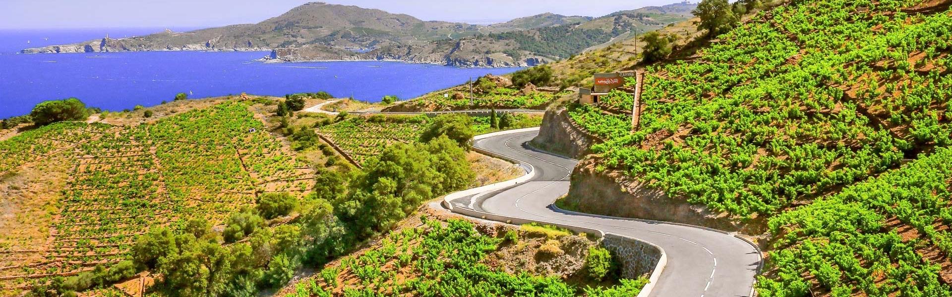 La route de la Côte Vermeille © G. Deschamps