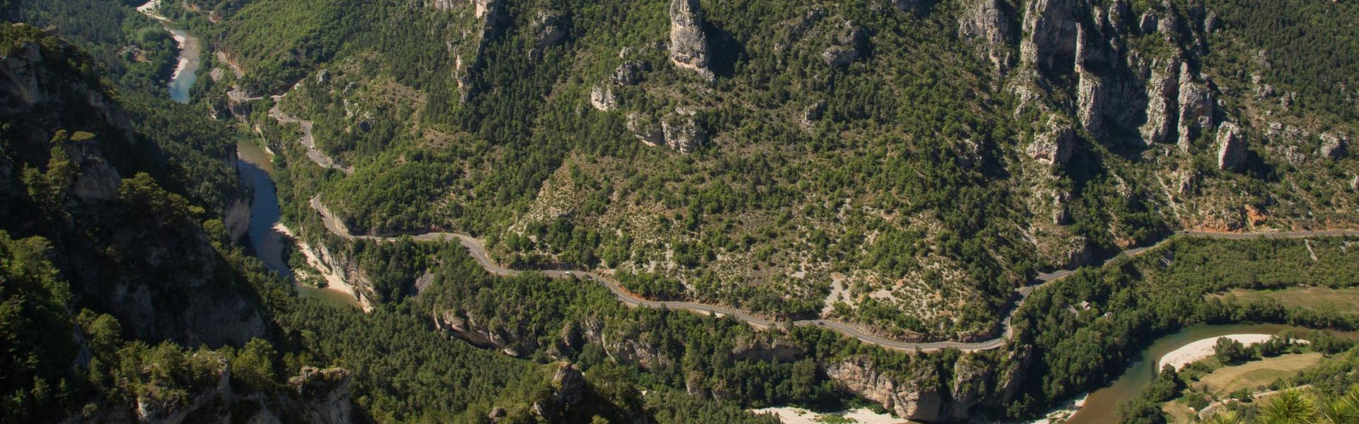 La route des Gorges du Tarn © A. Cougnenc / CRTL Occitanie