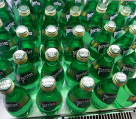 Bouteilles de Perrier
