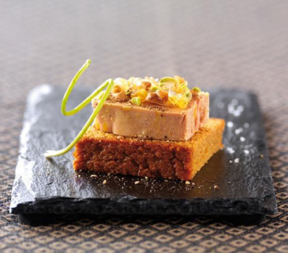 Toast de foie gras