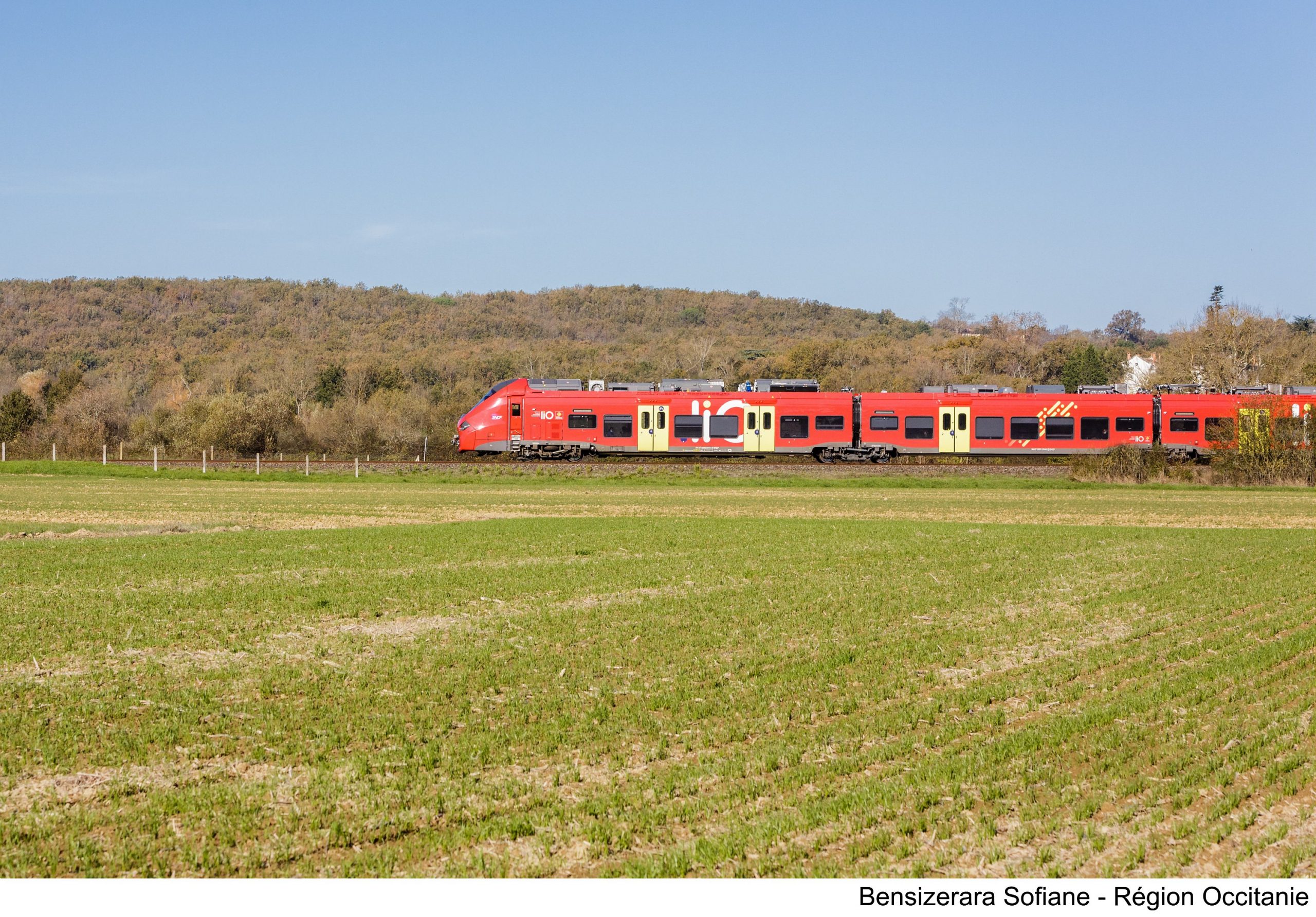 Train régional lio © Sofiane Bensizerara / Region Occitanie