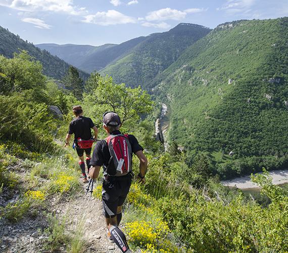 Trail - Gorges du Tarn © V.Grollemund