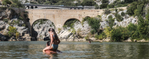 Baignade au Pont du Diable © A. Cougnenc