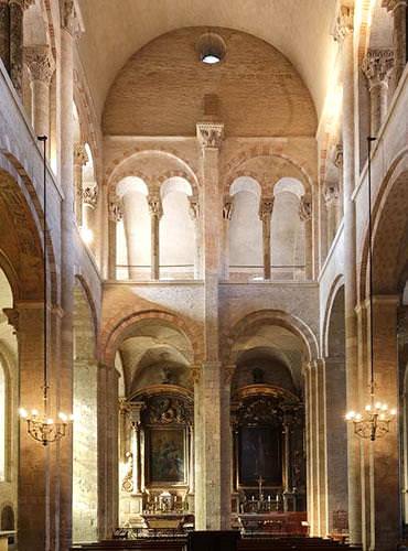 La nef de la basilique Saint-Sernin
