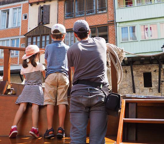 A bord du coche d'eau