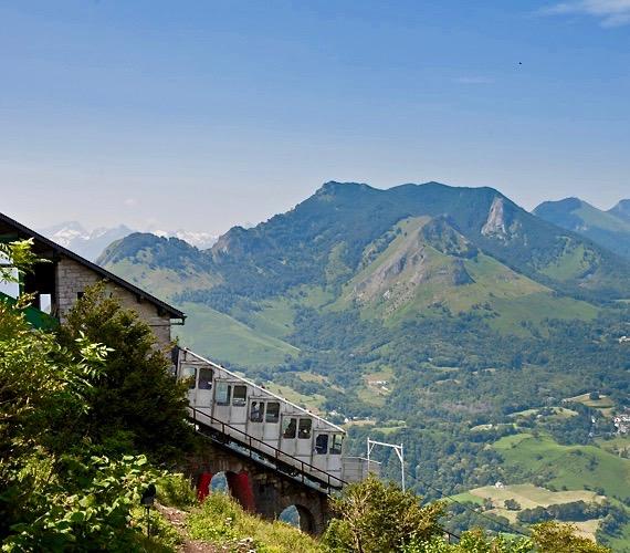 Le funiculaire du Pic du Jer_P. Vincent / OT Lourdes