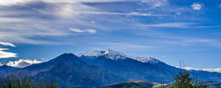 Le Canigou en hiver