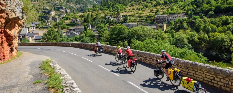 Cyclotourisme dans les Gorges du Tarn