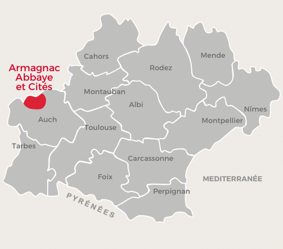Cartographie Armagnac