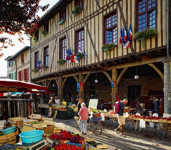 Marché de Mirepoix, Dominique VIET Marché de Mirepoix