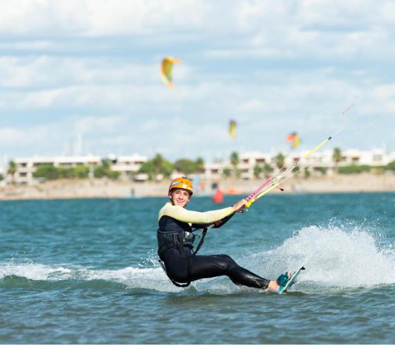 Languedoc-Camargue présentation, kitesurf