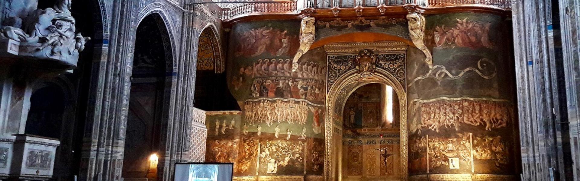 Cathédrale Sainte-Cécile d'Albi, le Jugement dernier, Christine Chabanette / CRTL Occitanie Cathédrale Sainte-Cécile d'Albi, le Jugement dernier