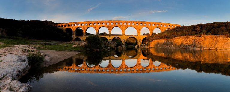 Le Pont du Gard, site Unesco en Occitanie