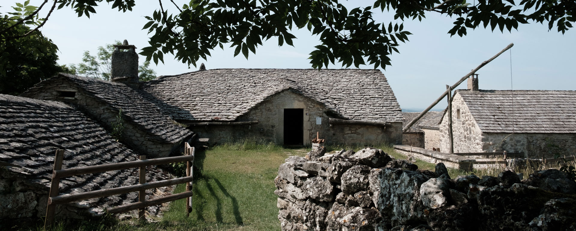 Caussenarde boerderij (Lozère)