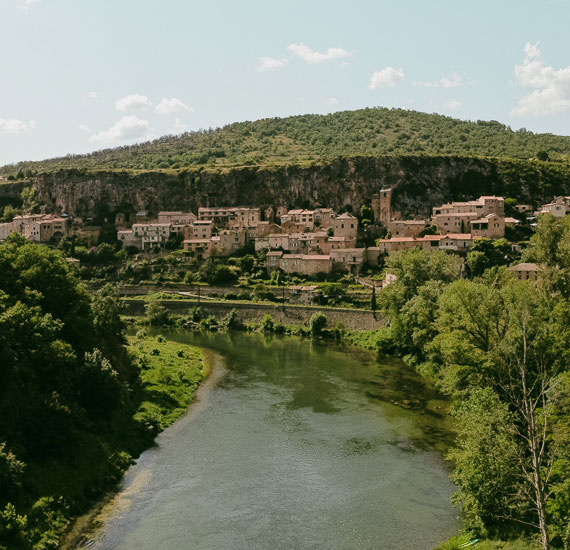 Het charmante dorpje Peyre
