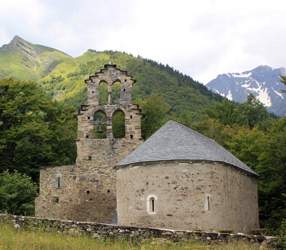 Cappella dei Templari di Aragnouet Chapelle des templiers d'Aragnouet © Llann Wé