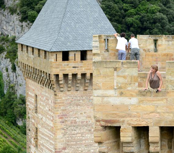 Castello di Foix nell'Ariège Château de Foix en Ariège © D Viet / CRTL Occitanie