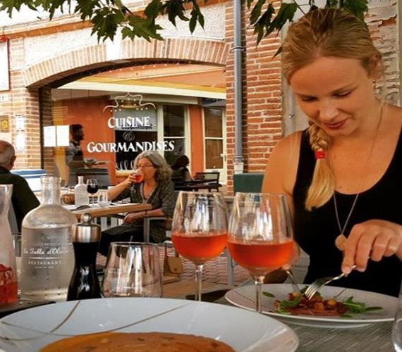 Repas en terrasse Repas en terrasse