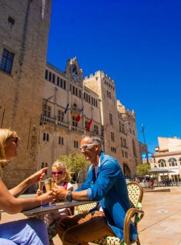 Moment détente à Narbonne