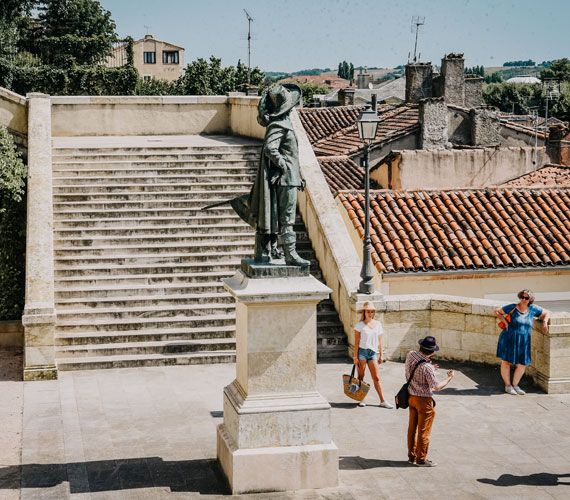 Auch L'escalier monumental d'Auch