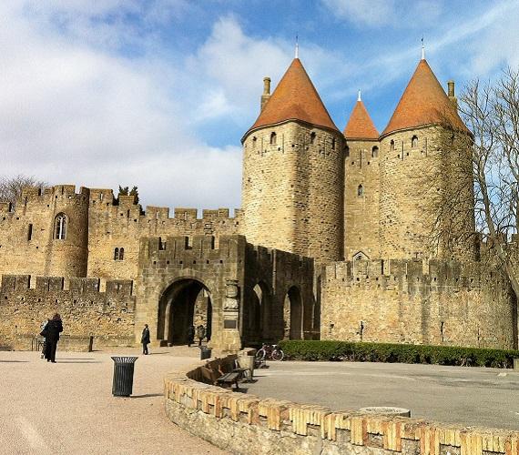 Carcassonne, la Porte Narbonnaise